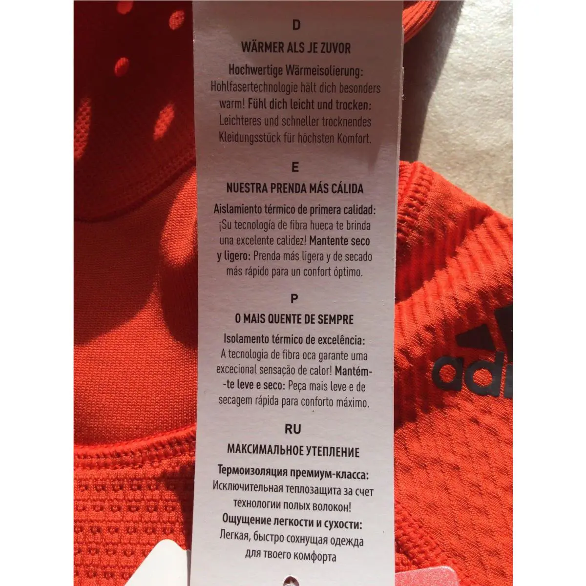 Adidas clothing - Red 6