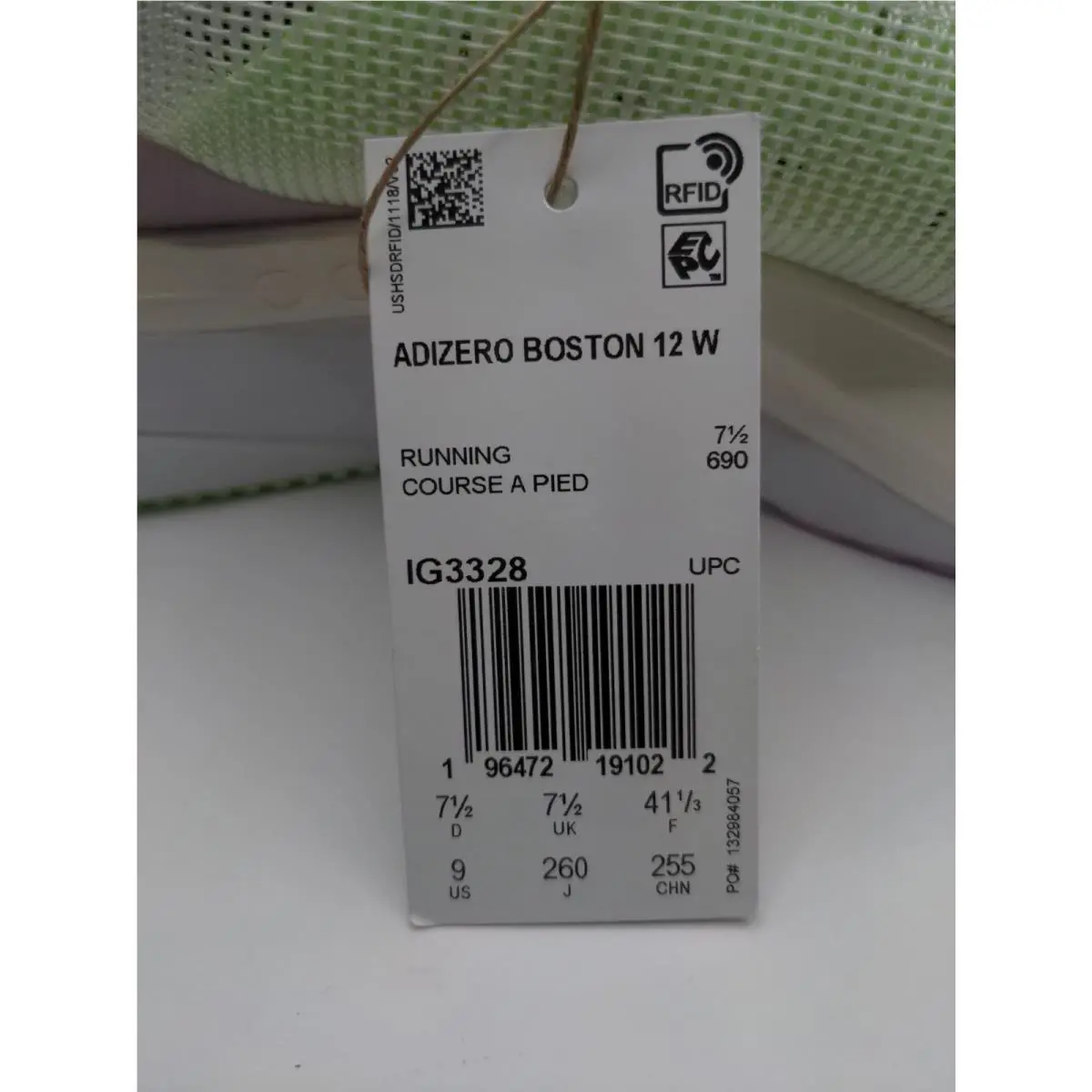 Adidas shoes - adidas adizero boston - adizero boston - IG3328 - White 7