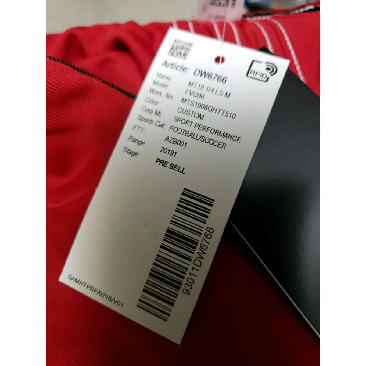 Adidas clothing - adidas Team 19 - Team - mts19 - Red/Black 6