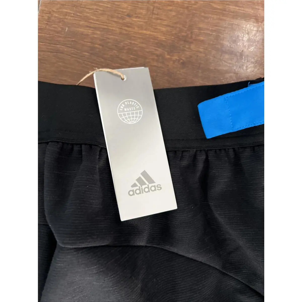 Adidas clothing - Black/Shock Blue (UPC: 195732878925) 8