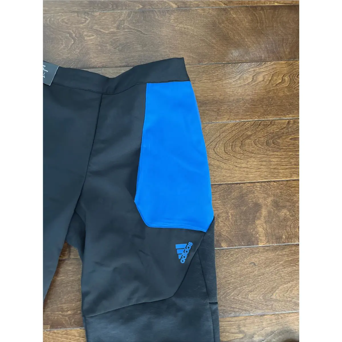 Adidas clothing - Black/Shock Blue (UPC: 195732878925) 0
