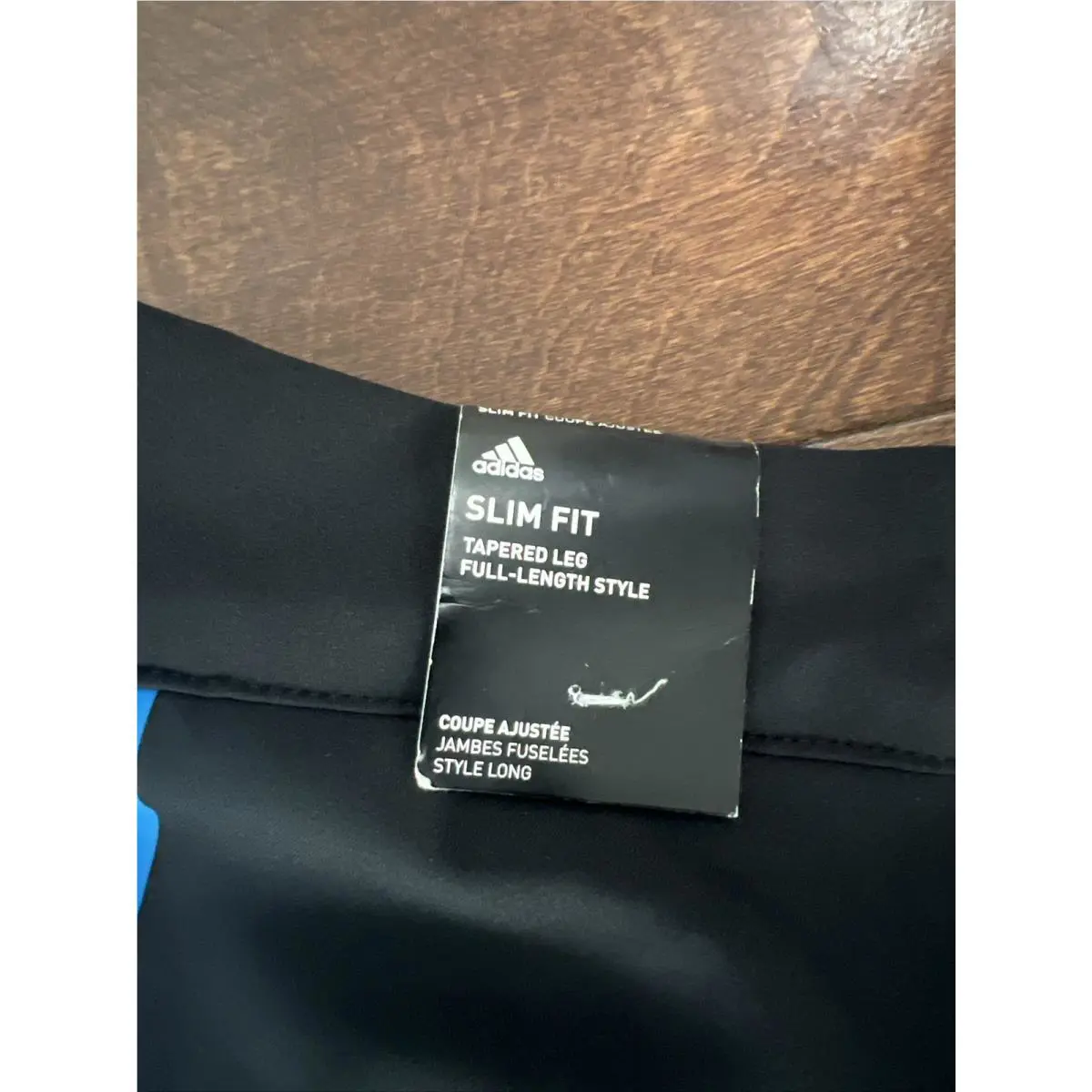 Adidas clothing - Black/Shock Blue (UPC: 195732878925) 2