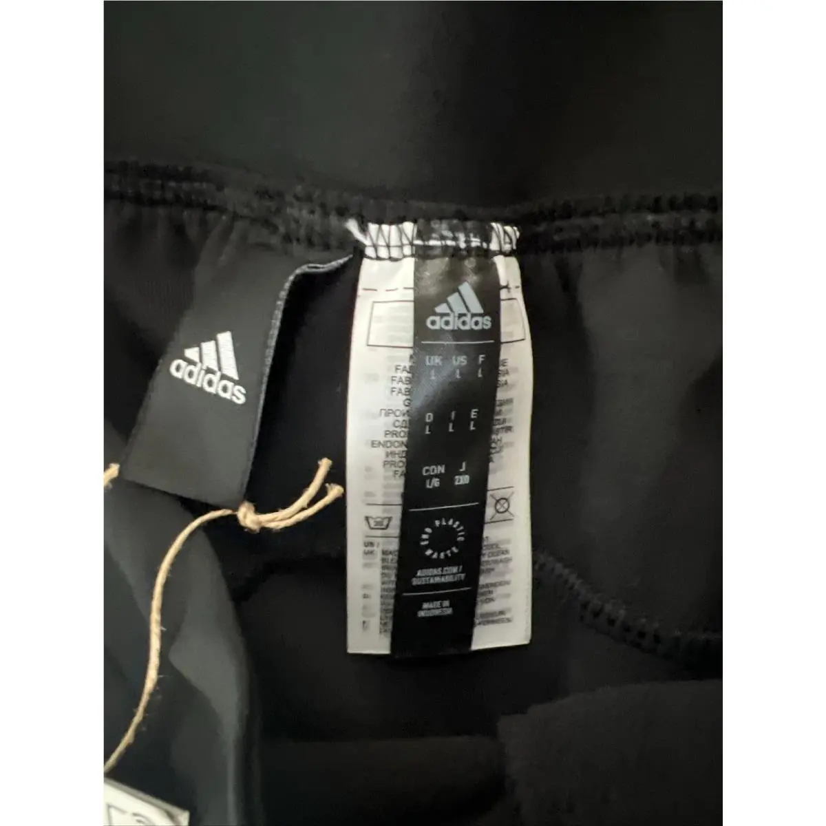 Adidas clothing - Black/Shock Blue (UPC: 195732878925) 4