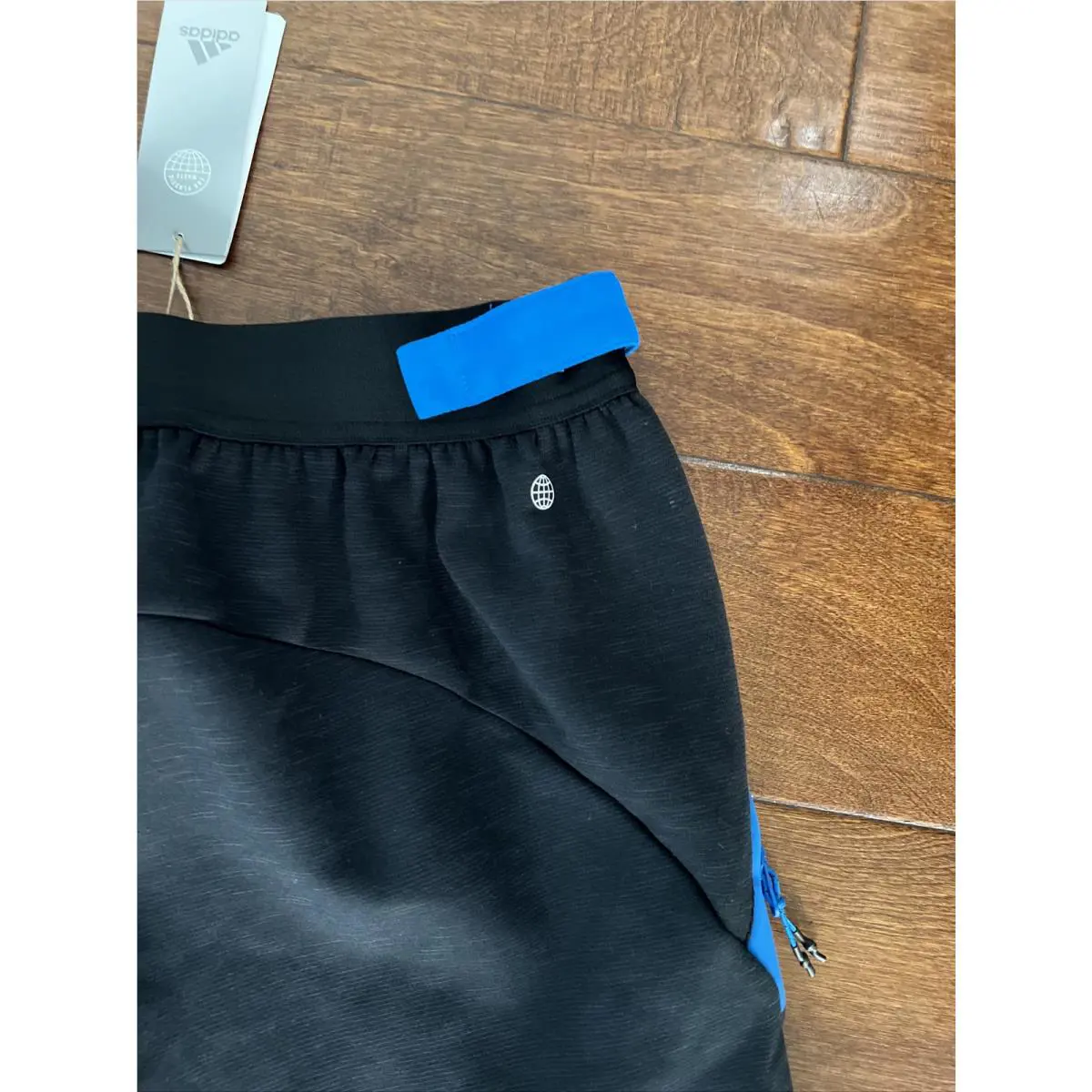 Adidas clothing - Black/Shock Blue (UPC: 195732878925) 7