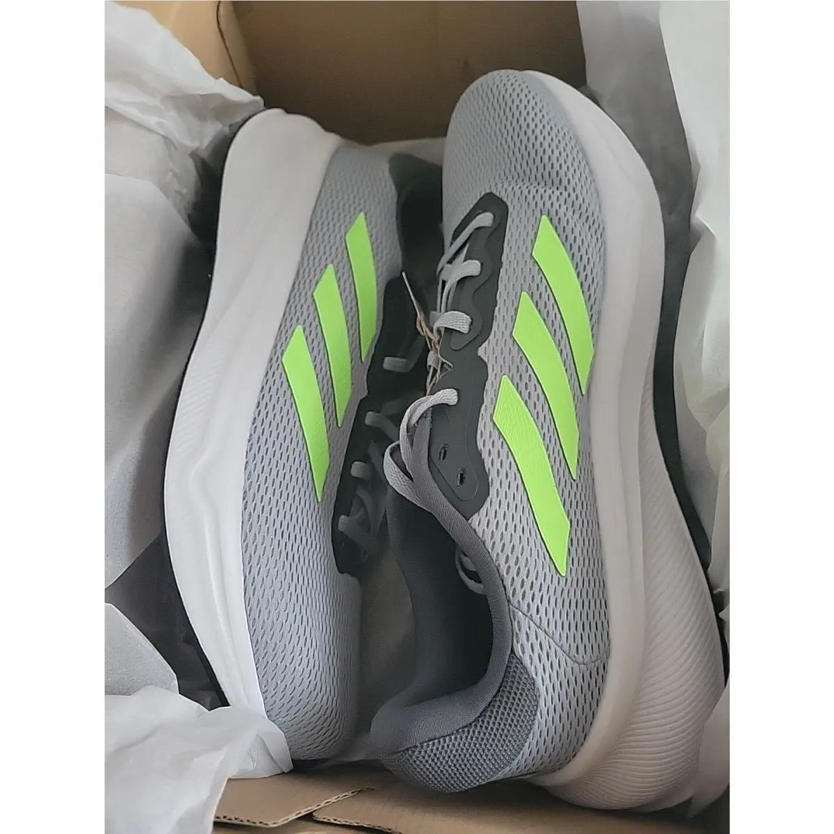 Adidas shoes - adidas Response - Response - Halo Silver / Spark Green / Gray Five 4