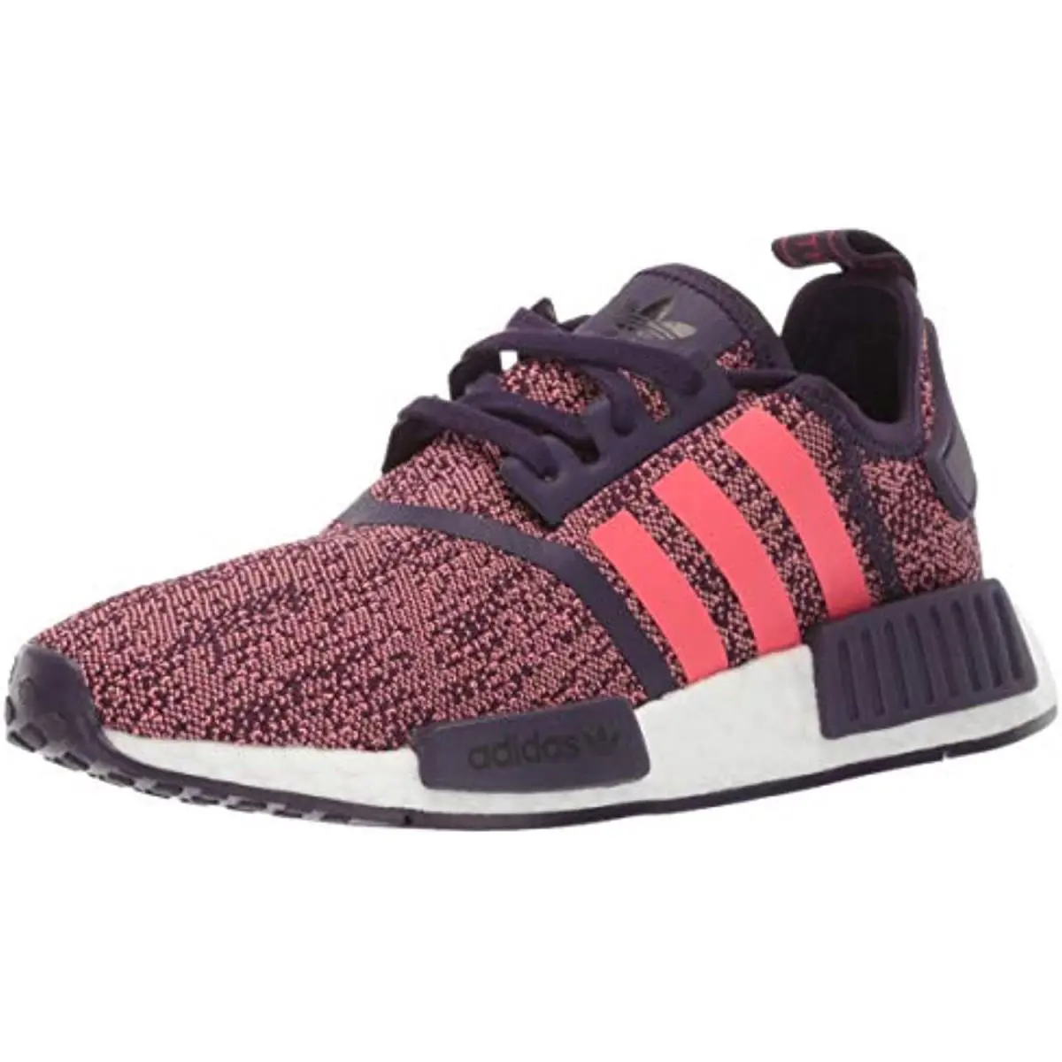 Adidas Youth NMD_R1 Running Shoe F34421 Legend Purple/shock Red/black Size 3.5M - Purple