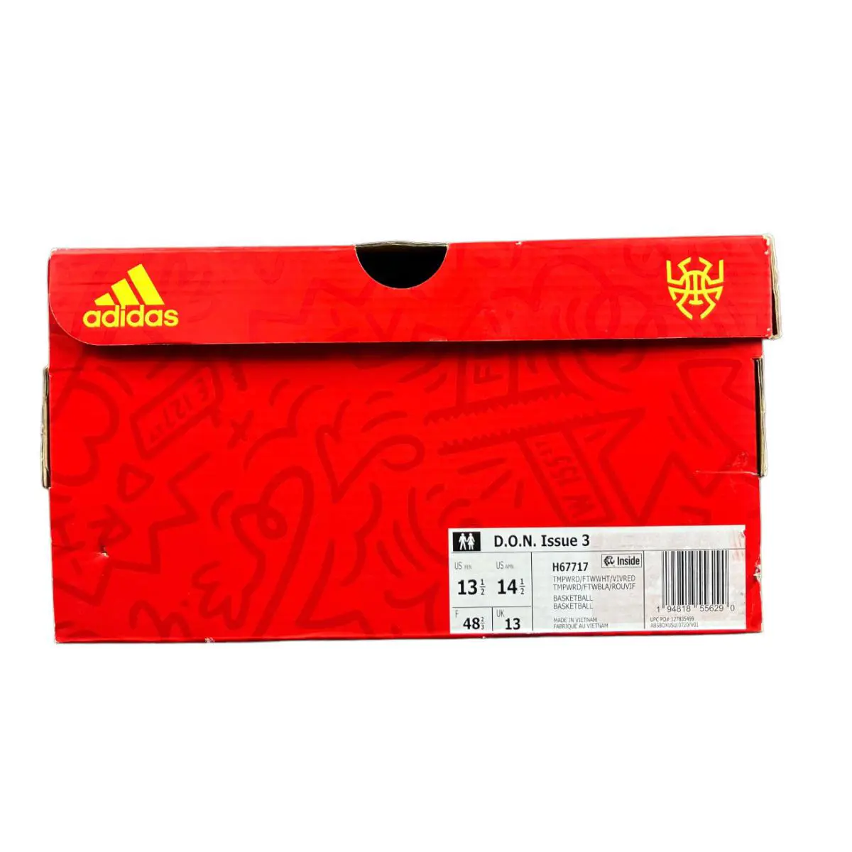Adidas shoes - adidas D.O.N. Issue - Issue - H67717 - Red (UPC: 194818790281) 8