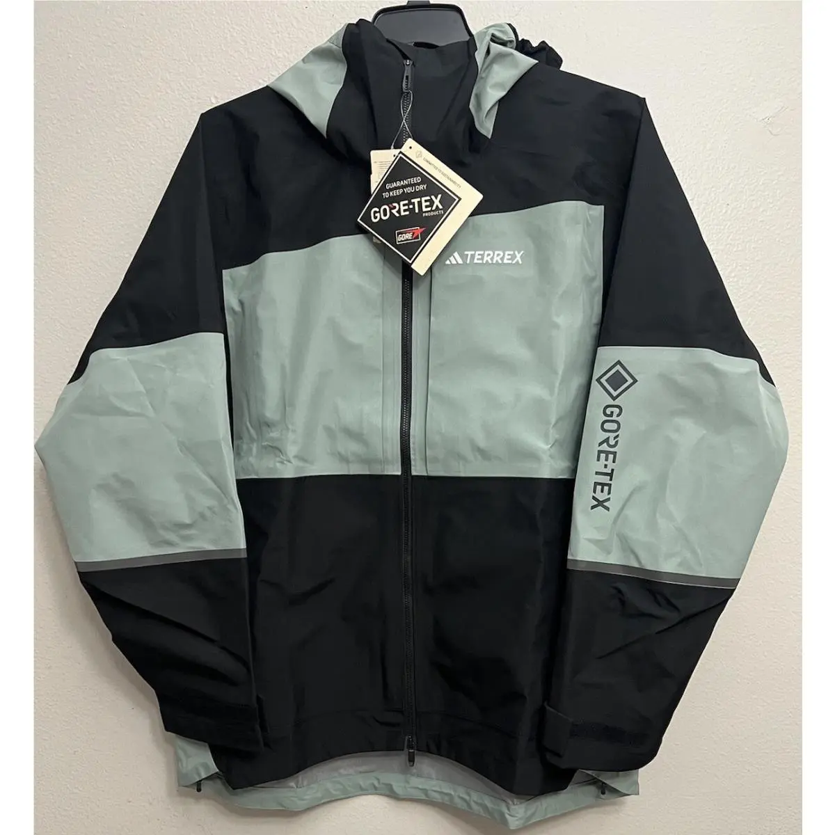 Adidas Terrex Gore-tex Xploric Rain Rdy Pro Jacket Mens Size Large L IP1402