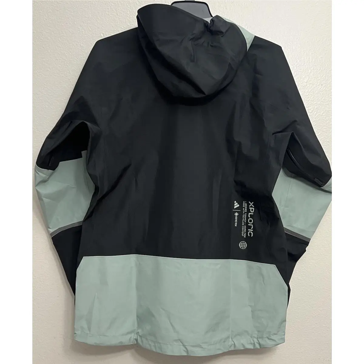 Adidas clothing - Adidas Terrex Xploric Gore-Tex Rain Jacket - IP1402 - Black (UPC: 196466874955) 4