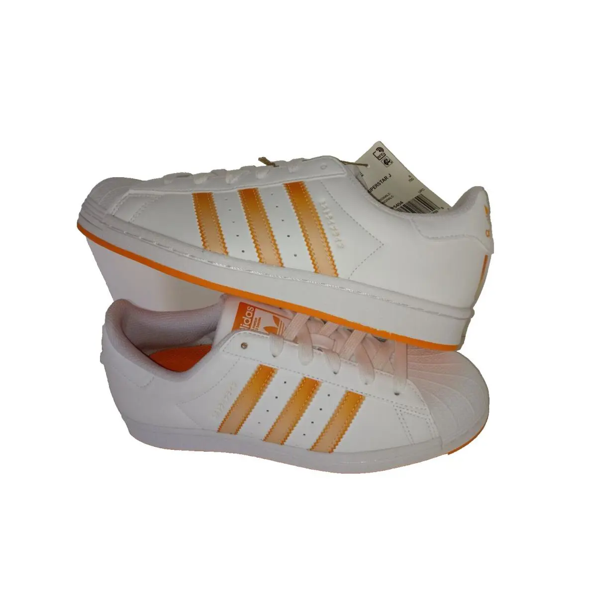 Adidas shoes - White/Orange-White (UPC: 195741876998) 4