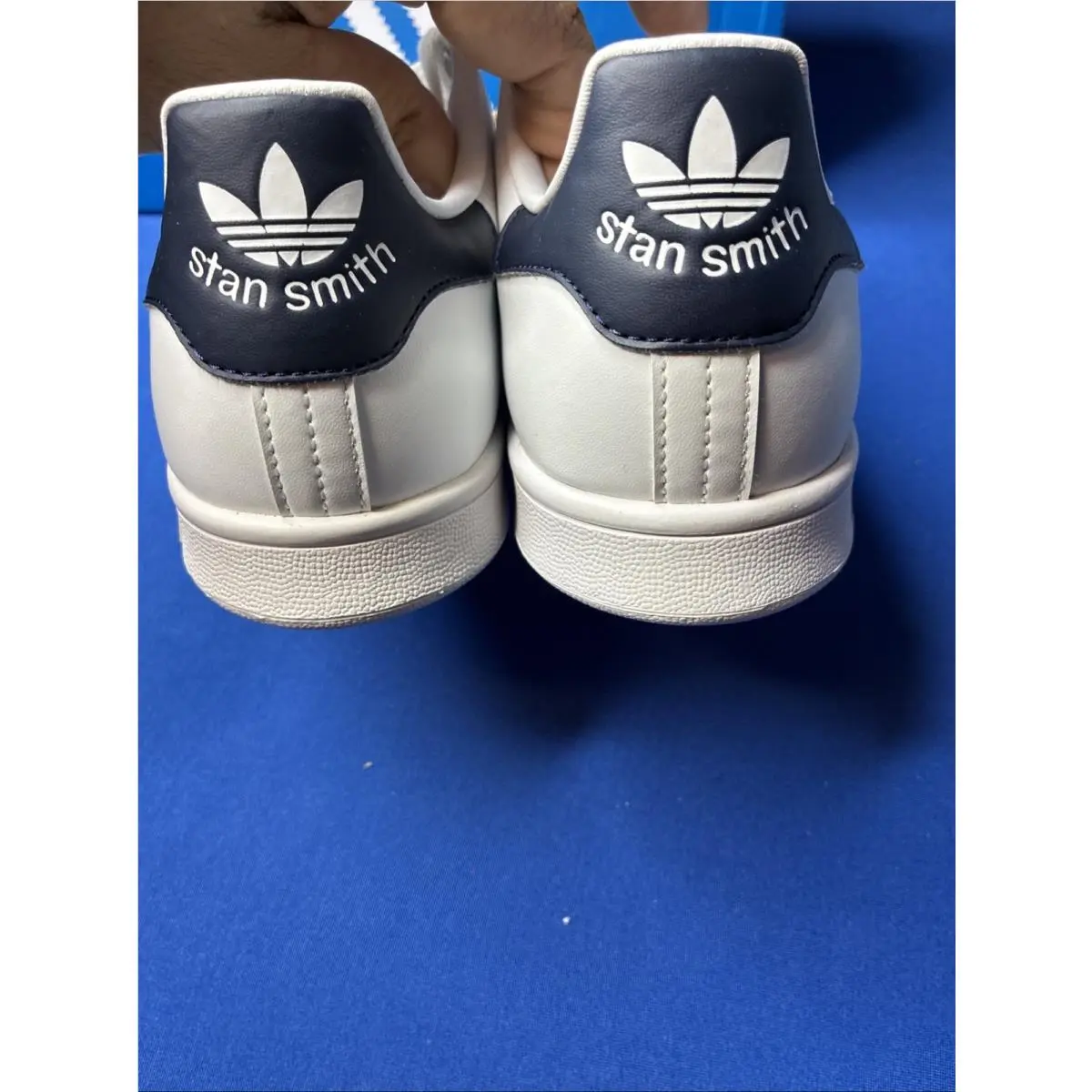 Adidas shoes - Adidas Stan Smith Originals FX5501 FTWWHT/CONAVY - FX5501 - White/Navy (UPC: 658906848747) 2