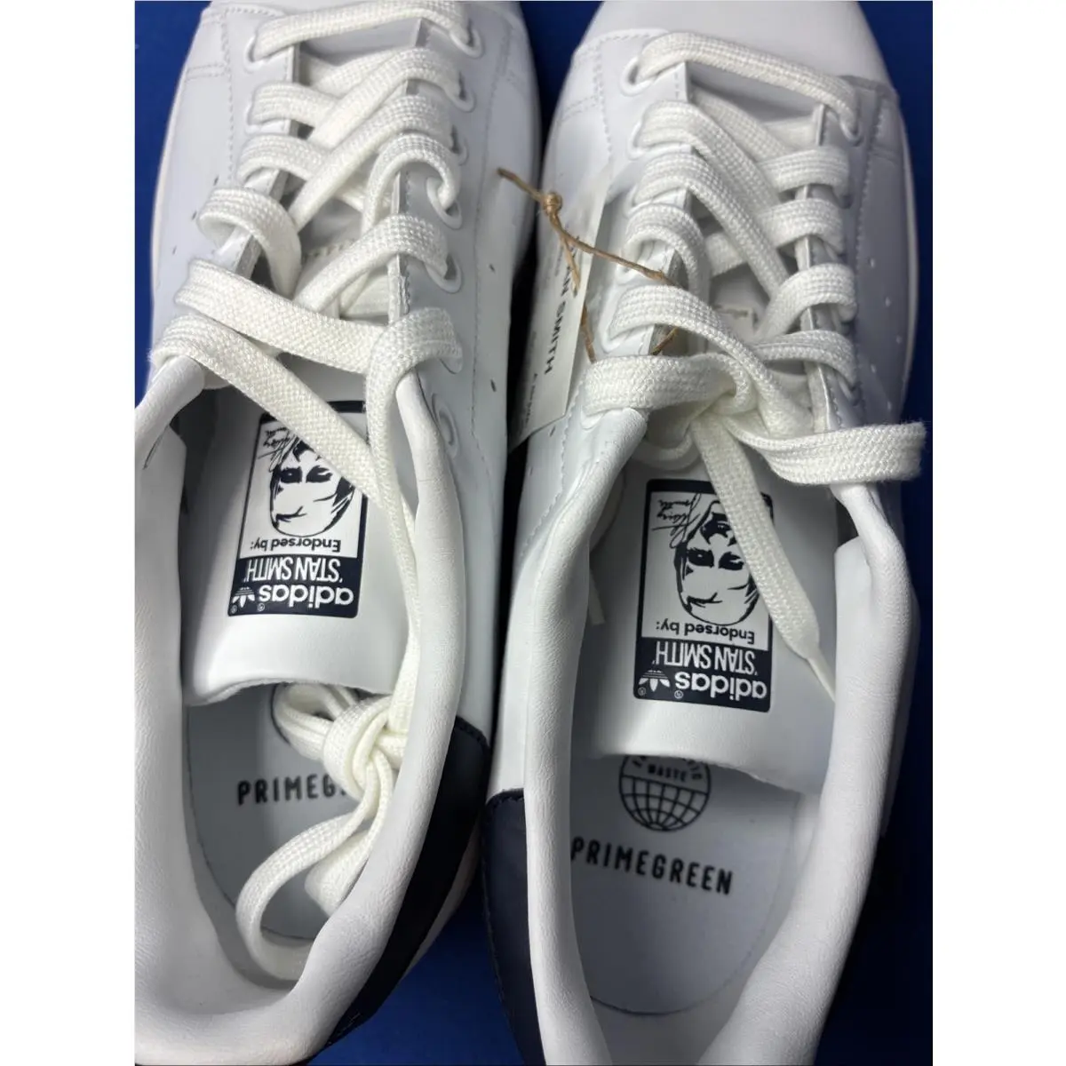 Adidas shoes - Adidas Stan Smith Originals FX5501 FTWWHT/CONAVY - FX5501 - White/Navy (UPC: 658906848747) 3