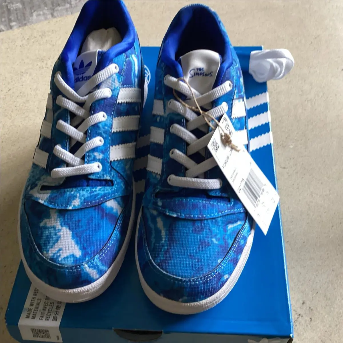 Adidas shoes - Forum Low Bart Simpson - Forum Low Bart Simpson - Blue 1