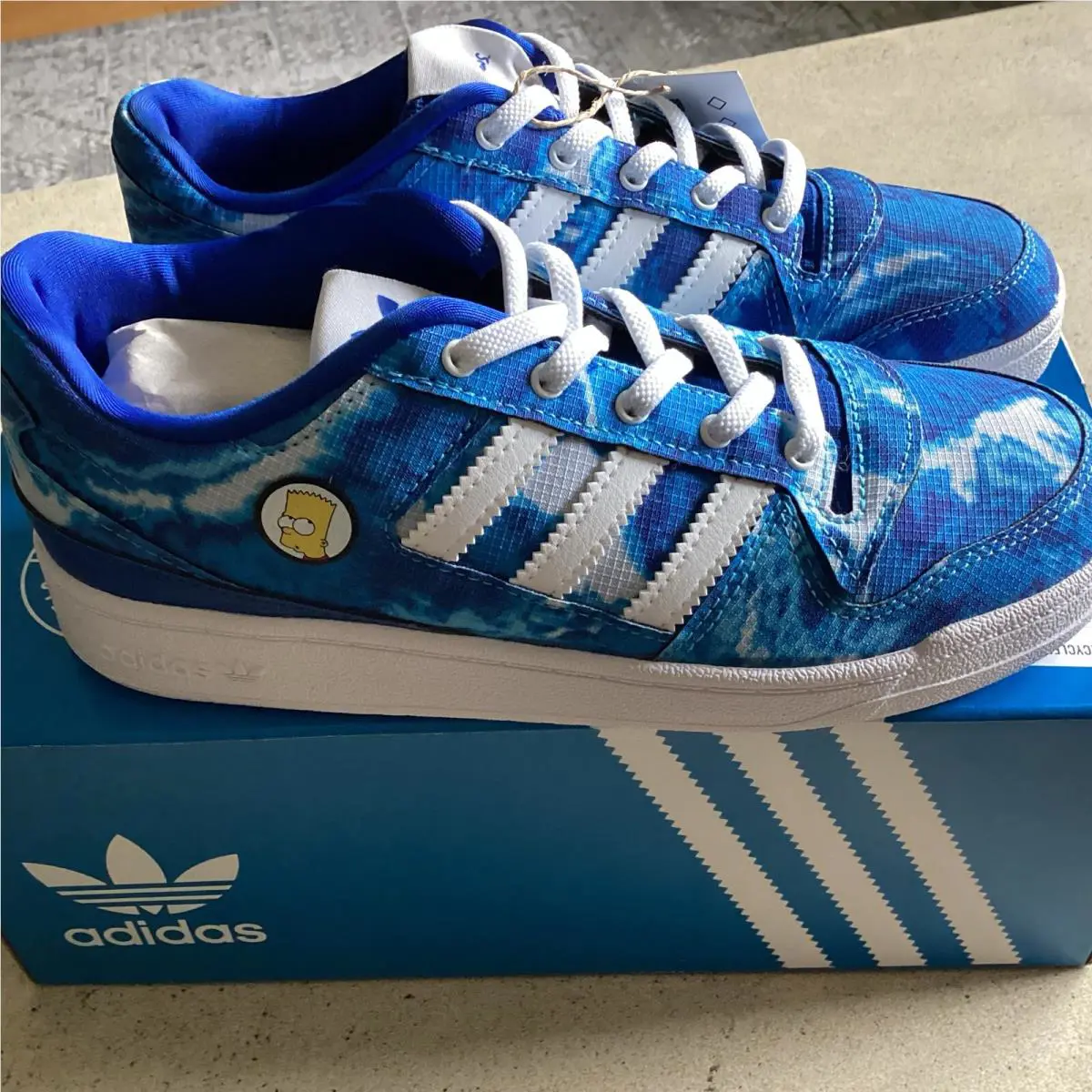Adidas shoes - Forum Low Bart Simpson - Forum Low Bart Simpson - Blue 2
