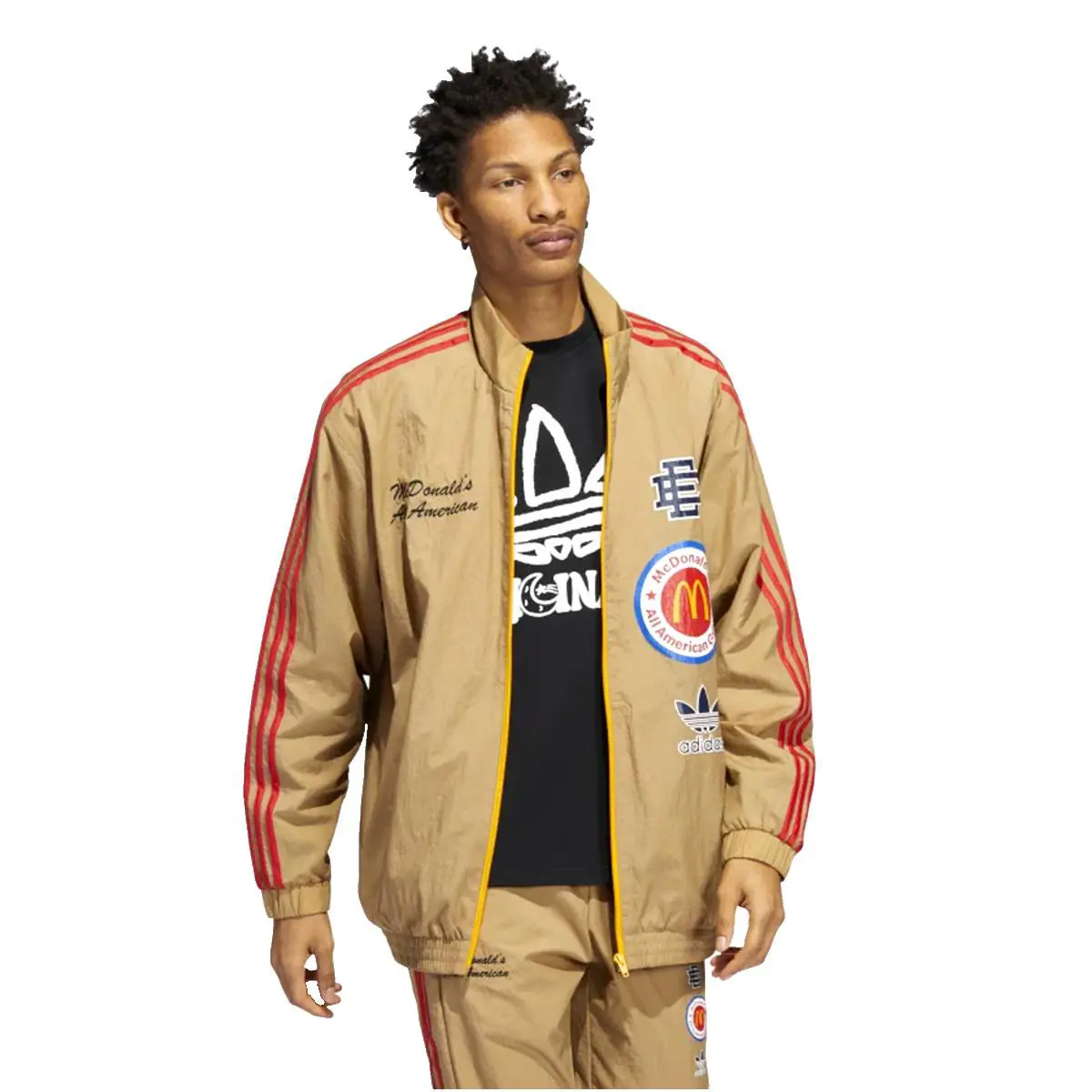 Adidas clothing - adidas Trefoil - Trefoil - HI5588 - Gold Beige (UPC: 195741276101) 0