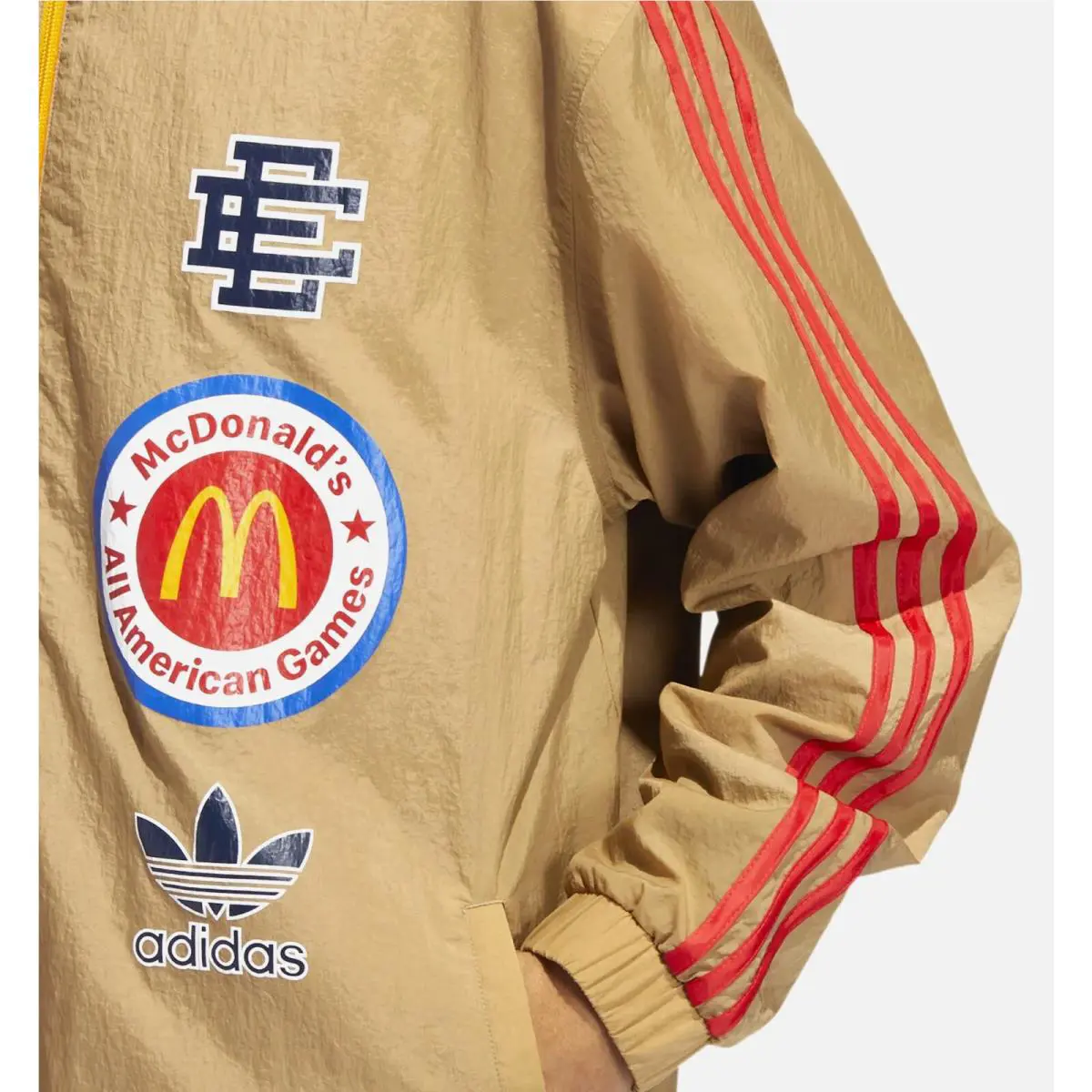 Adidas clothing - adidas Trefoil - Trefoil - HI5588 - Gold Beige (UPC: 195741276101) 3