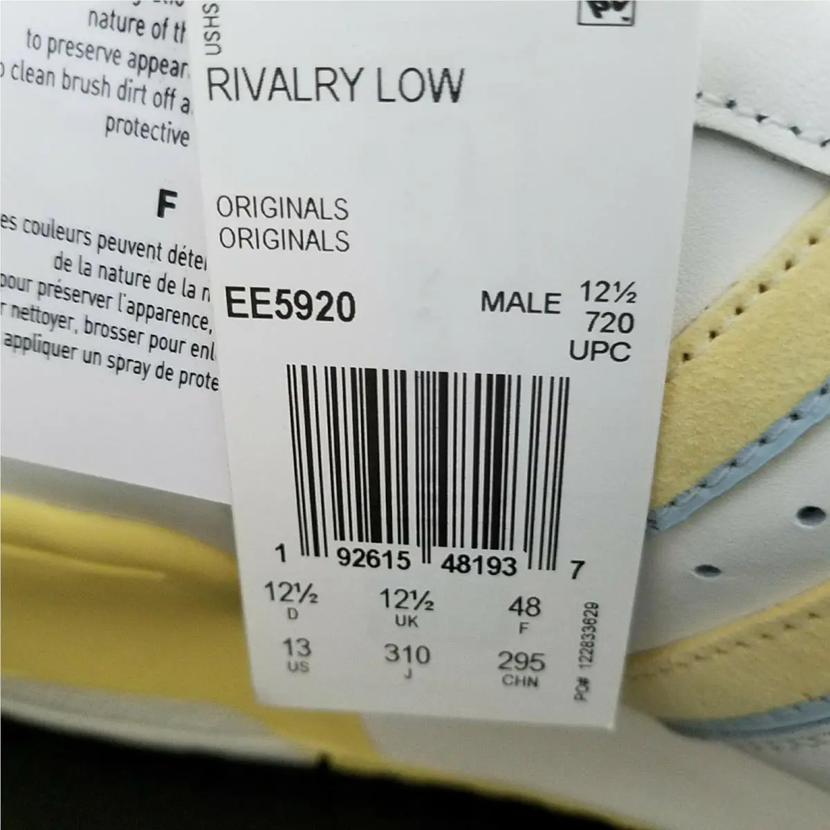 Adidas shoes - adidas Rivalry Low - Rivalry Low - EE5920 - Multicolor (UPC: 192615481937) 5