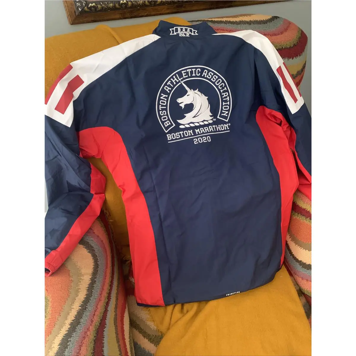Adidas clothing - ADIDAS BOSTON MARATHON CELEBRATION - BOSTON MARATHON CELEBRATION - Blue (UPC: 191533882116) 0