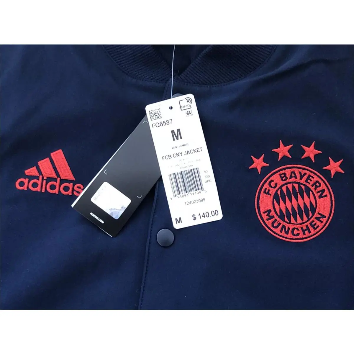 Adidas clothing - FC Bayern - Bayern - Navy Blue (UPC: 0193093111095) 2