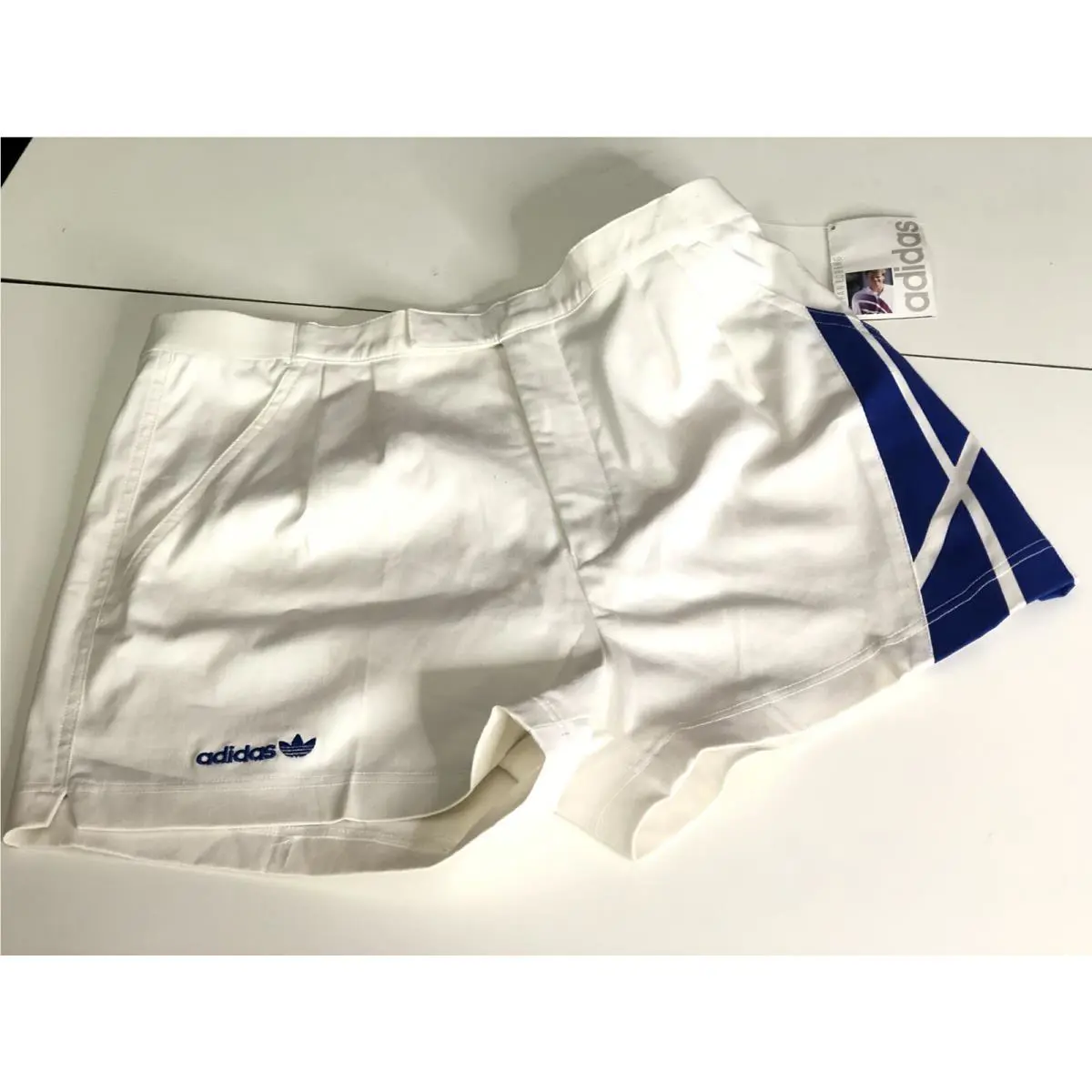 Adidas 90S Vintage Stefan Edberg Tennis Shorts Mens 32