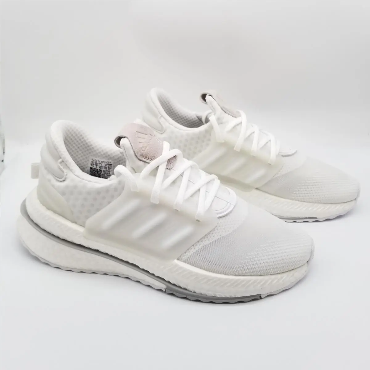 Adidas Men X-plrboost Running Shoes Sz 7 White Low Top Sneakers HP3130
