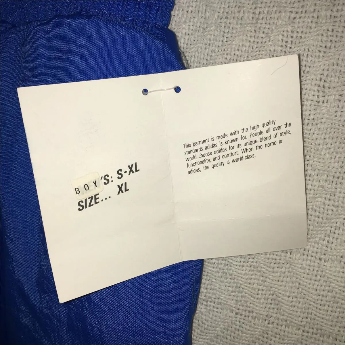 Adidas clothing - Blue 4