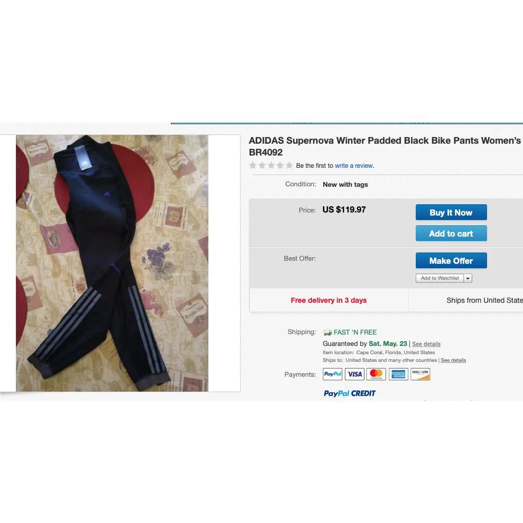 Adidas clothing - Black (UPC: 889766985925) 10