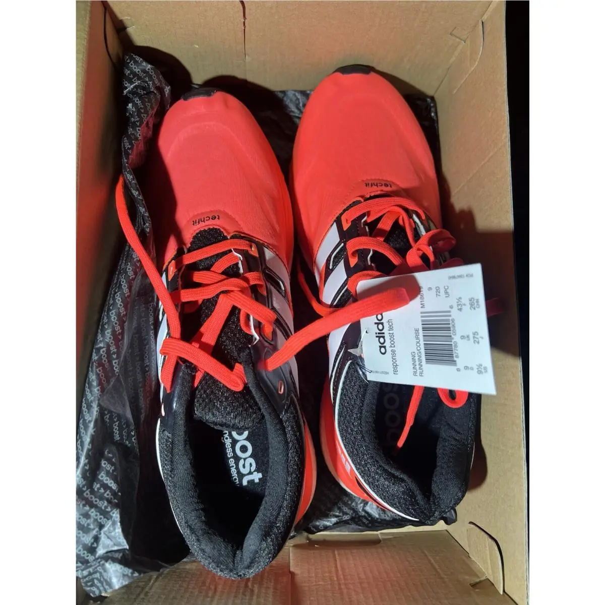 Adidas shoes - adidas Response Boost - Response Boost - M18619 - Orange 1