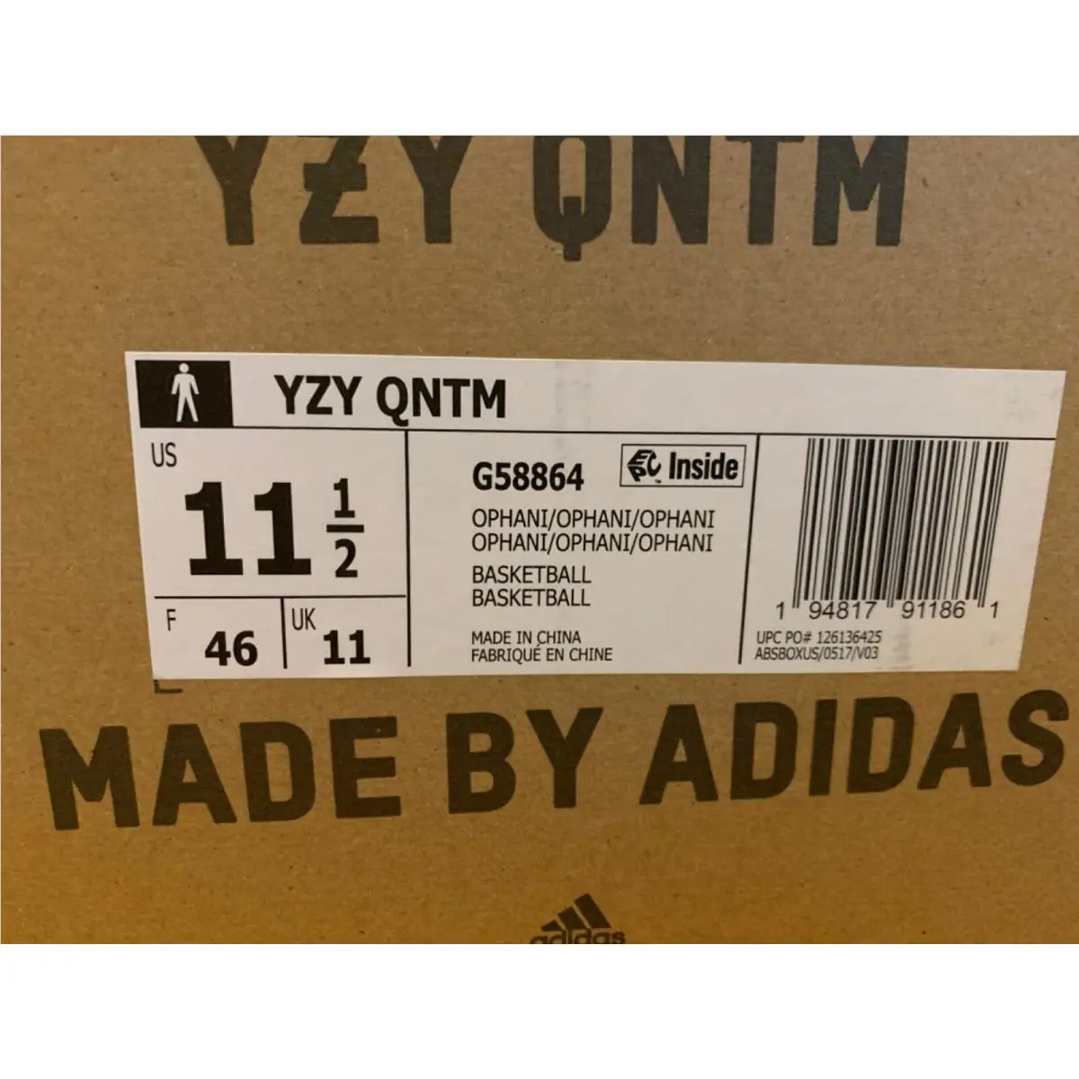 Adidas shoes - adidas Yeezy Quantum - Yeezy Quantum - G58864 - Blue 3