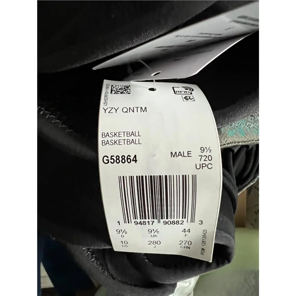 Adidas shoes - adidas Yeezy Quantum - Yeezy Quantum - G58864 - Blue (UPC: 0194817908823) 3