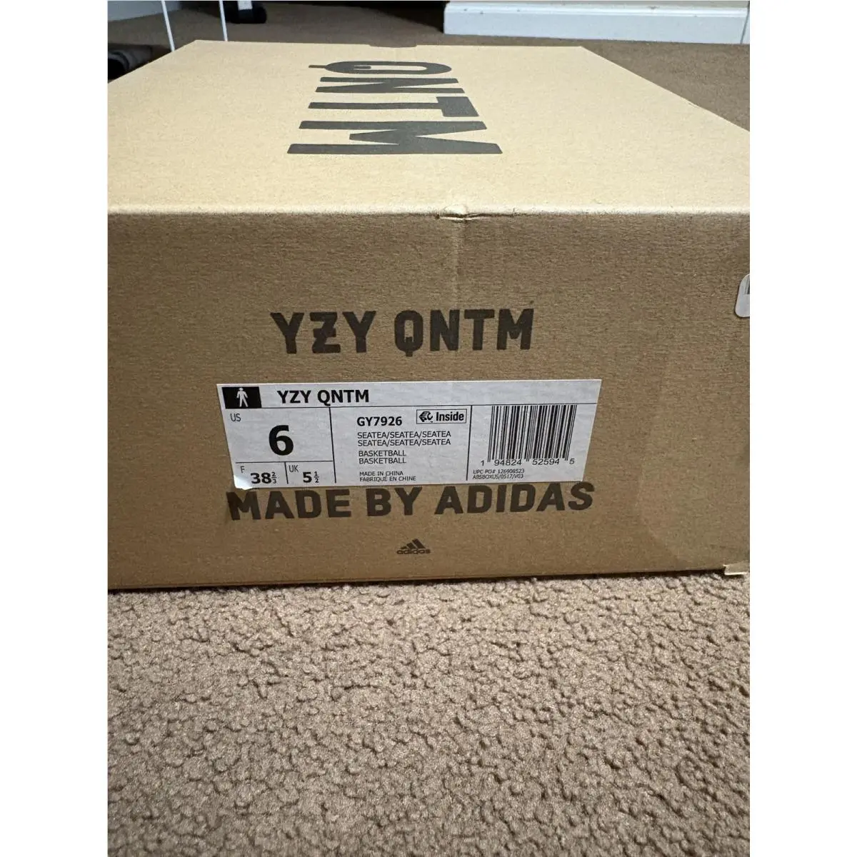 Adidas shoes - adidas Yeezy Quantum - Yeezy Quantum - G58864 - Blue, Manufacturer: Ophani/Ophani/Ophani 4