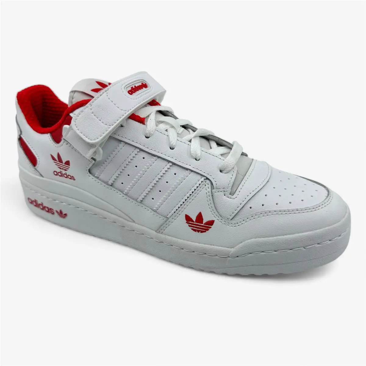 Adidas shoes - adidas Forum Low - Forum Low - H01674 - White, Manufacturer: Cloud White Red (UPC: 191985212479) 0