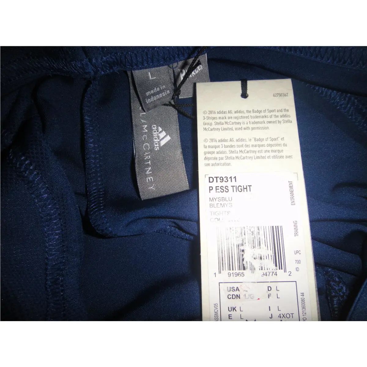 Adidas clothing - DT9311 - DT9311 - Mystery Blue (UPC: 191965947742) 5
