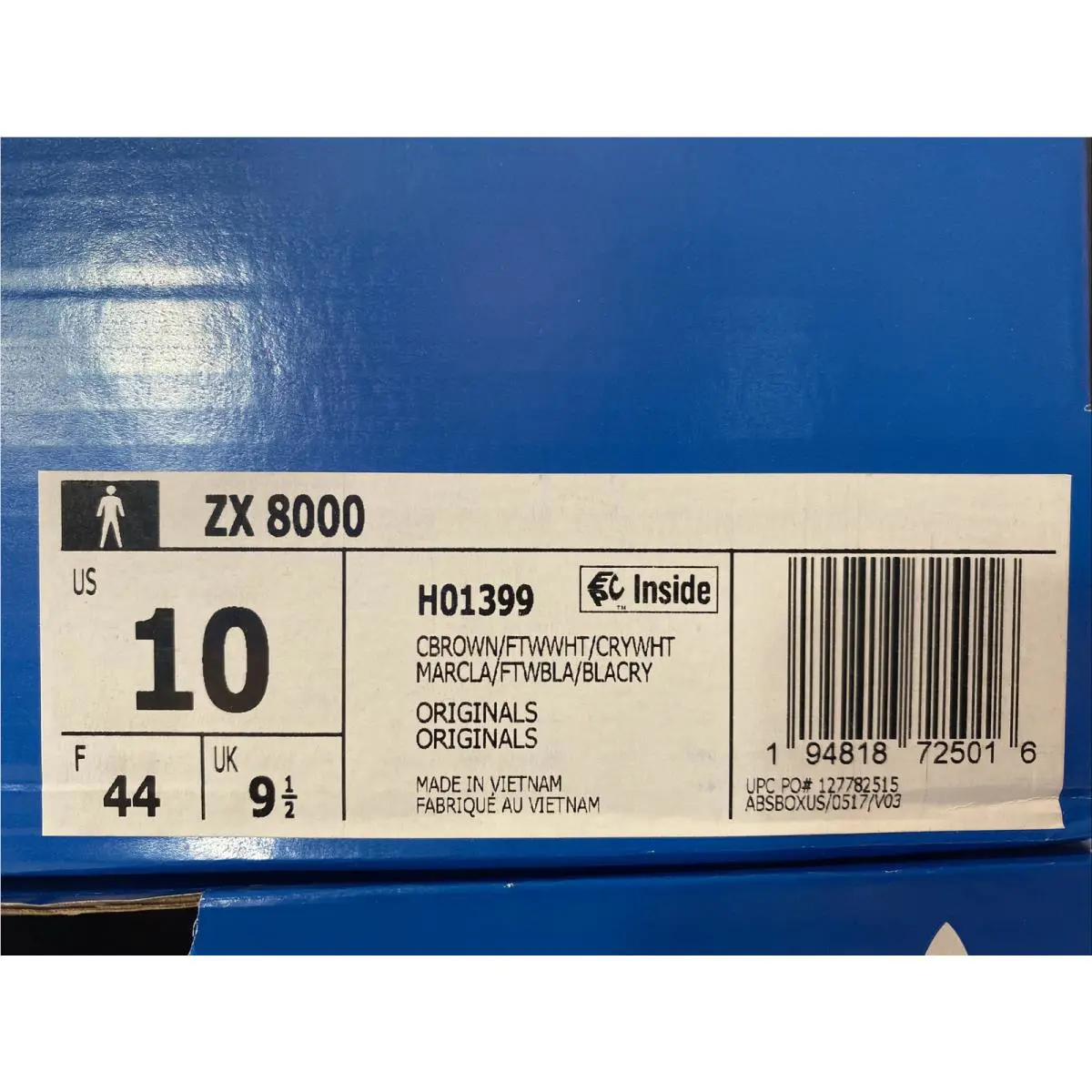 Adidas shoes - adidas Zx 8000 - H01399 - White 10