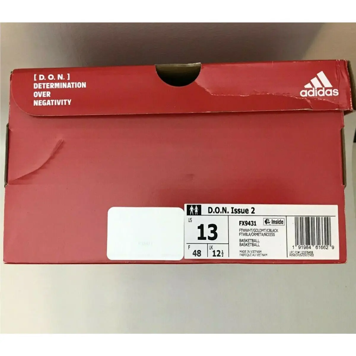 Adidas shoes - adidas D.O.N. Issue - Issue - FX9431 - White (UPC: 191984616629) 10