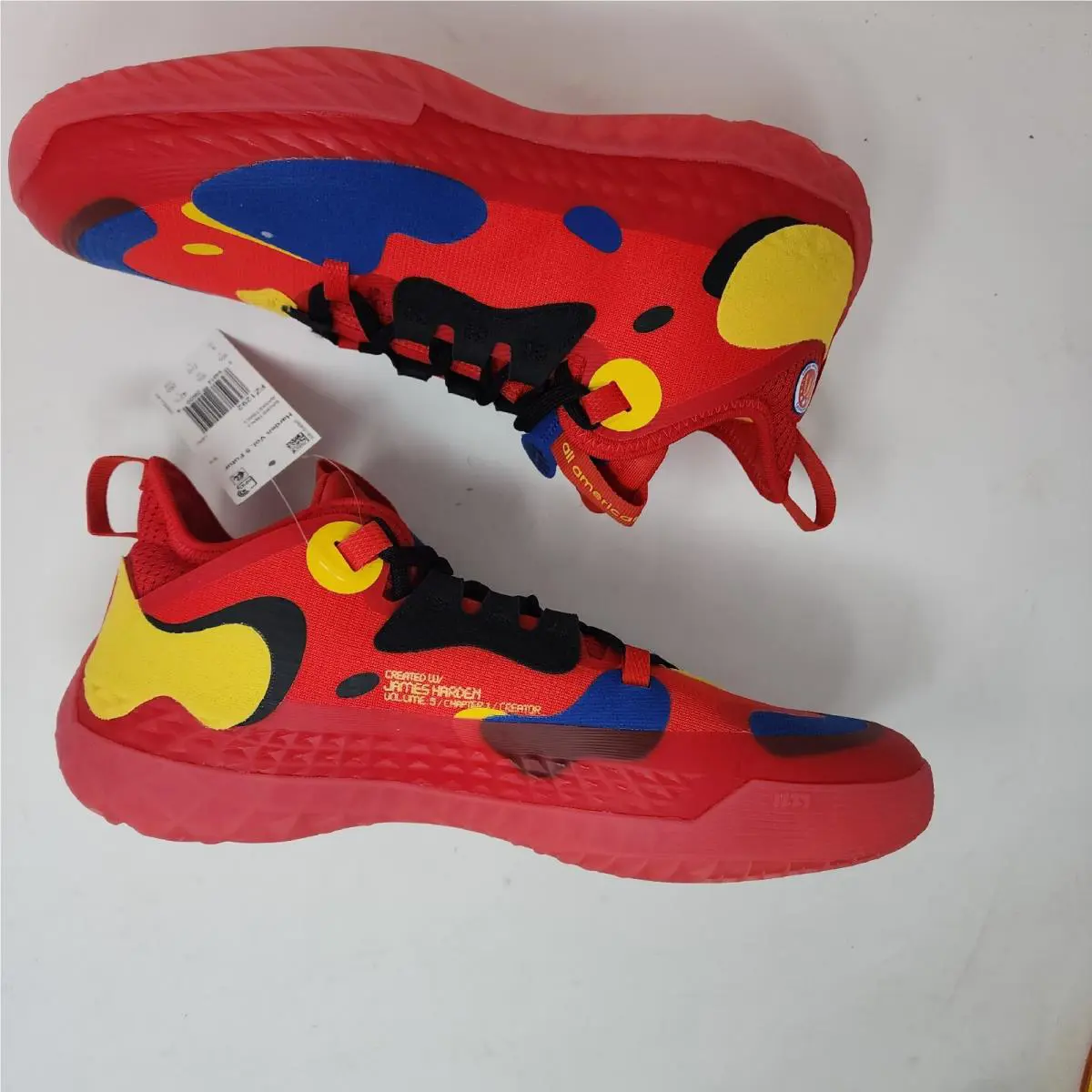 Adidas shoes - adidas Harden Vol. 5 - Harden - FZ1292 - Red 2