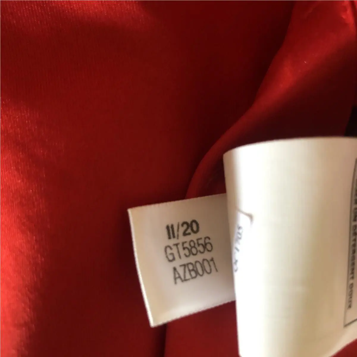 Adidas clothing - Red (UPC: 0194817780481) 10