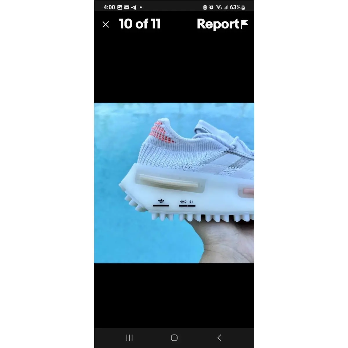Adidas shoes - adidas NMD S1 - NMD - HQ4465 - White 2