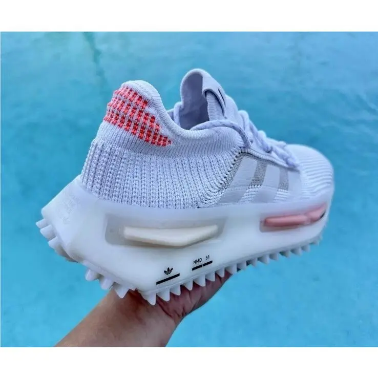Adidas shoes - adidas NMD S1 - NMD - HQ4465 - White 4