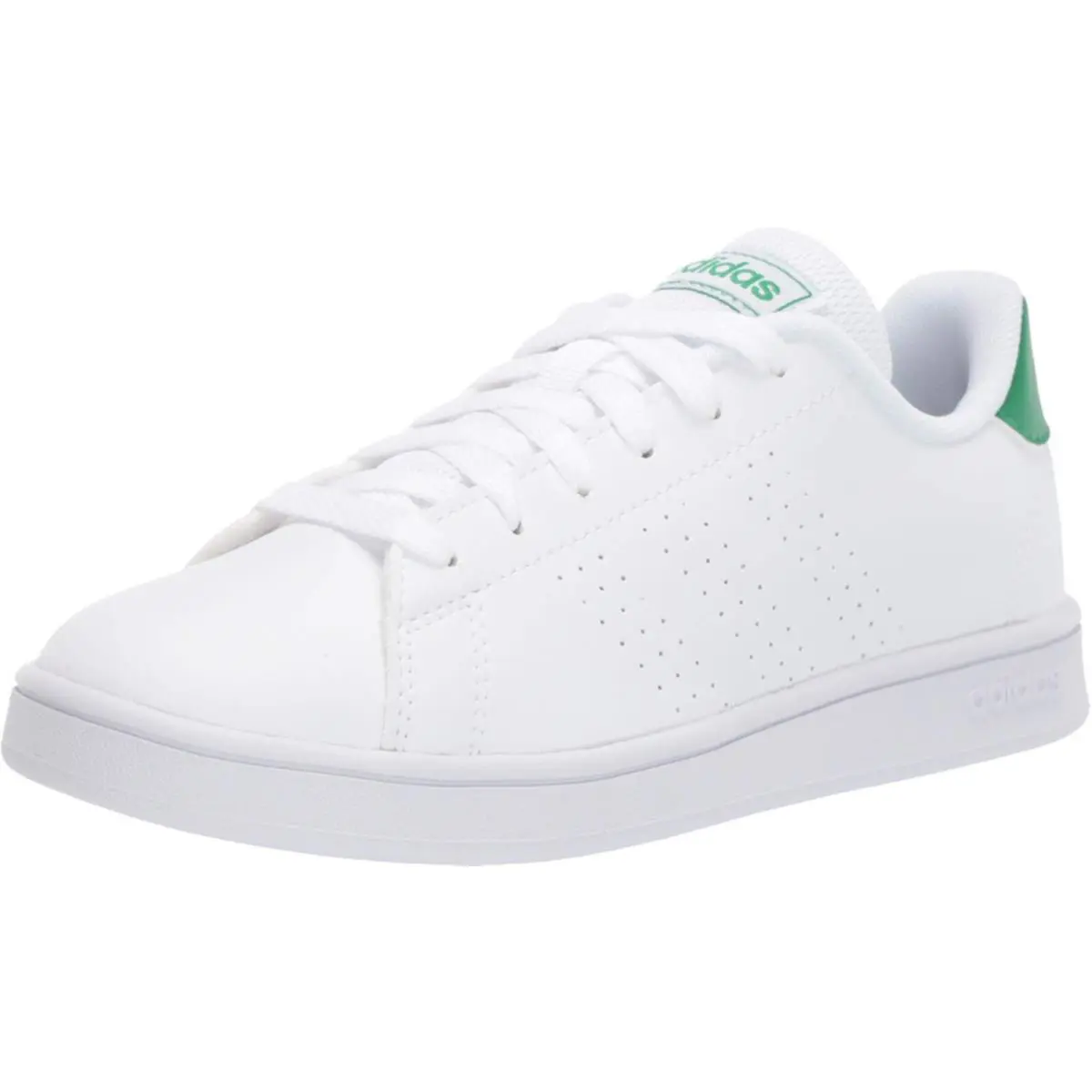 Adidas Advantage Sneaker Footwear White/green/grey Two 13 US Unisex Little Kid