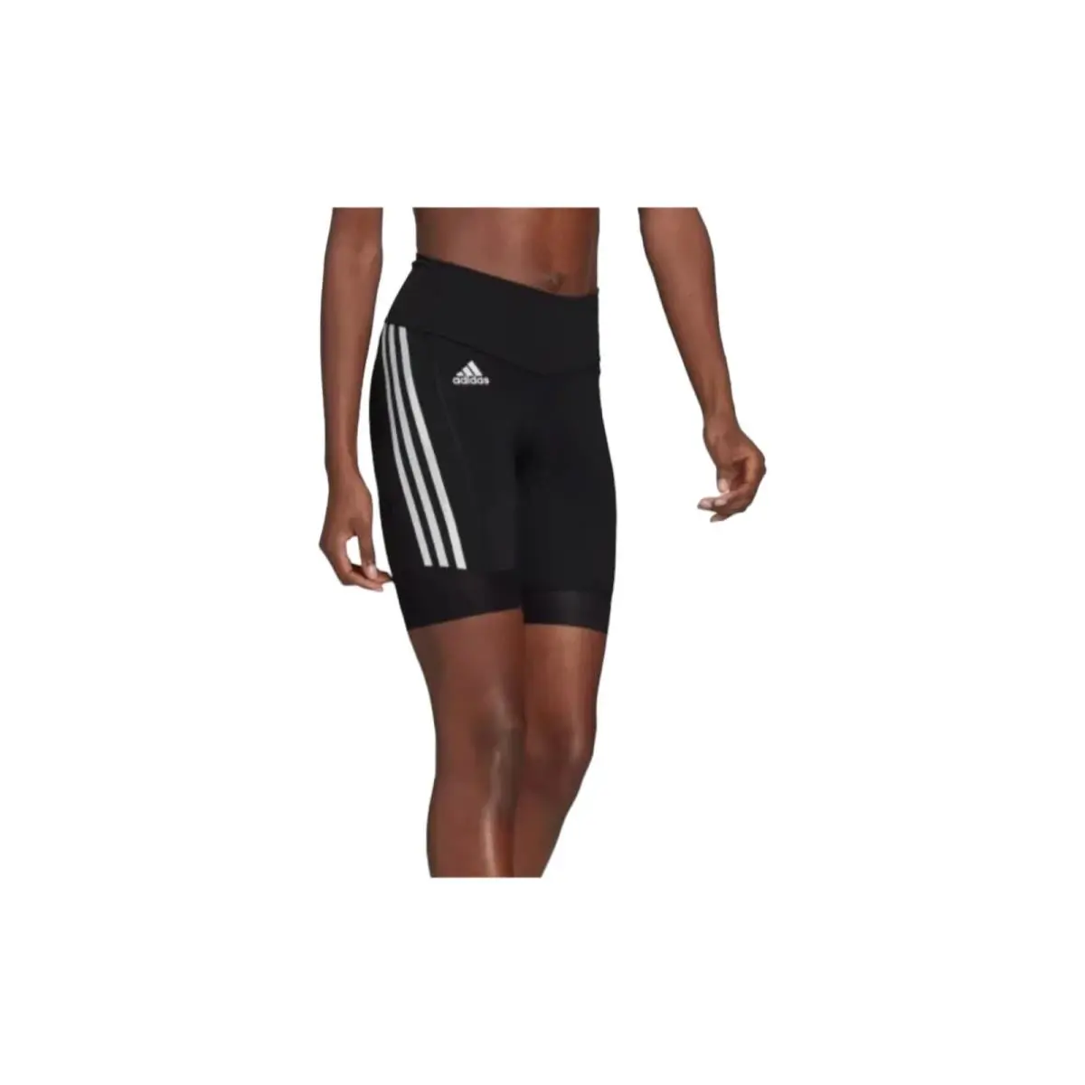 Adidas Women`s Padded Cycling Shorts Black / White Size M