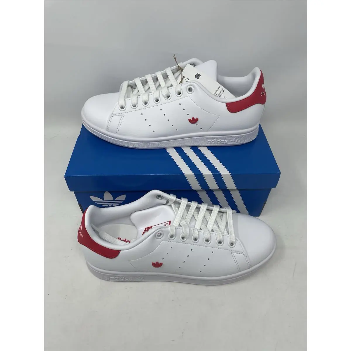 Adidas Women’s Stan Smith Originals Size 8 White/pink IE0460