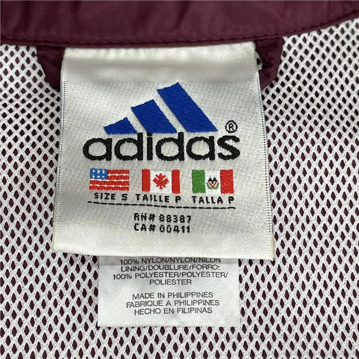 Adidas clothing - Adidas Tracker - Tracker - Maroon 1
