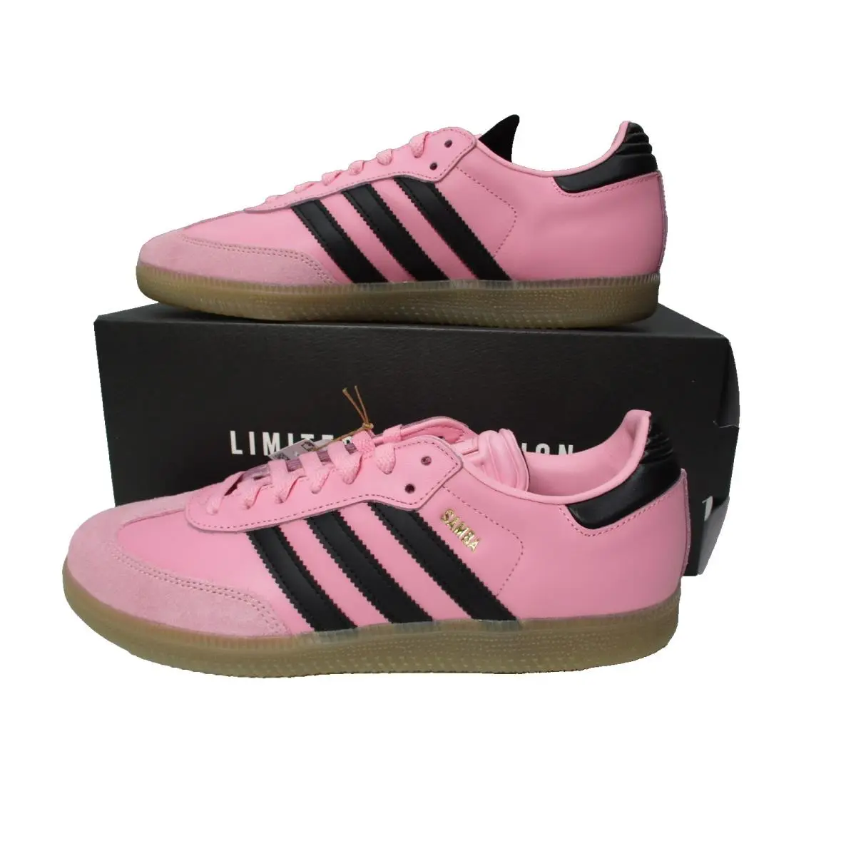 Adidas Lionel Messi x Samba Inter Miami CF Home Pink Mens Sz 10.5 Shoes