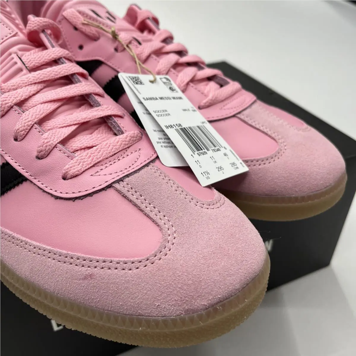 Adidas shoes - Samba Messi Miami - Samba Messi Miami - IH8158 - Pink 7