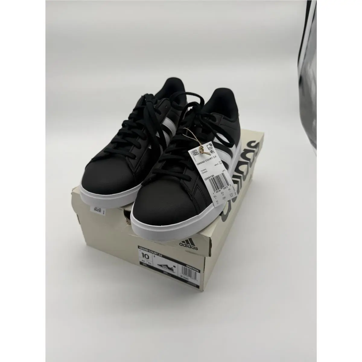 Adidas shoes - adidas Grand Court - Grand Court - GW9196 - Black (UPC: 195740028732) 0