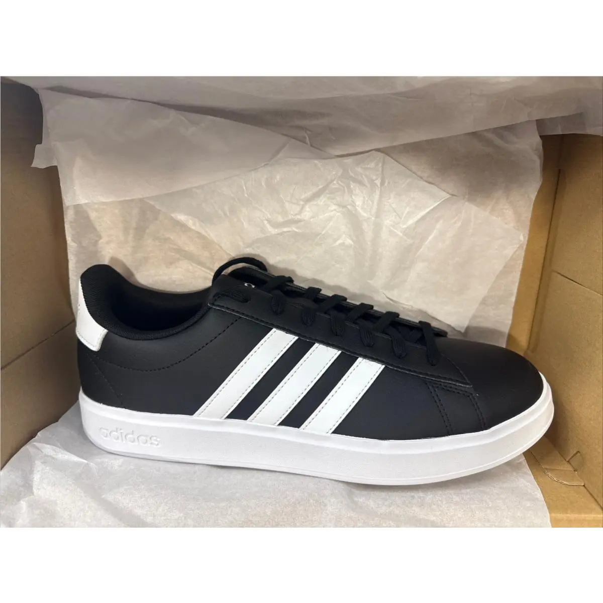 Adidas shoes - adidas Grand Court - Grand Court - GW9196 - Black (UPC: 195740028718) 0