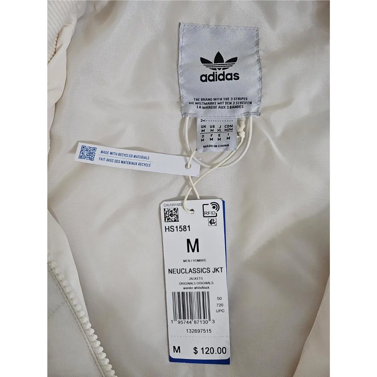 Adidas clothing - adidas Adicolor Neuclassics HS1581 - Adicolor Neuclassics - Beige (UPC: 195744871303) 6