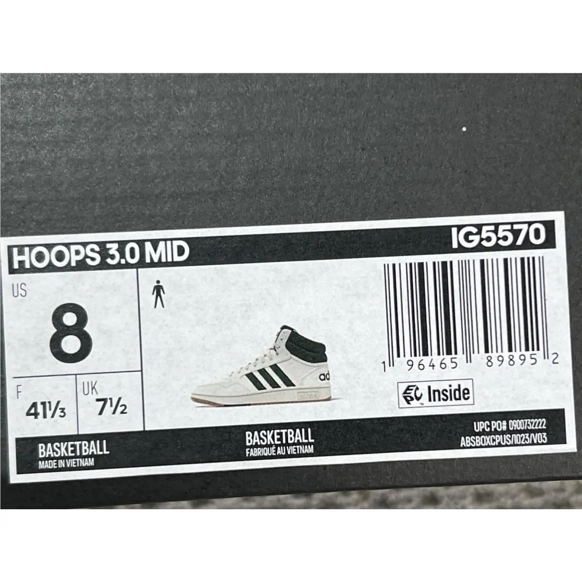 Adidas shoes - adidas Hoops - Hoops - IG5570 - White 14