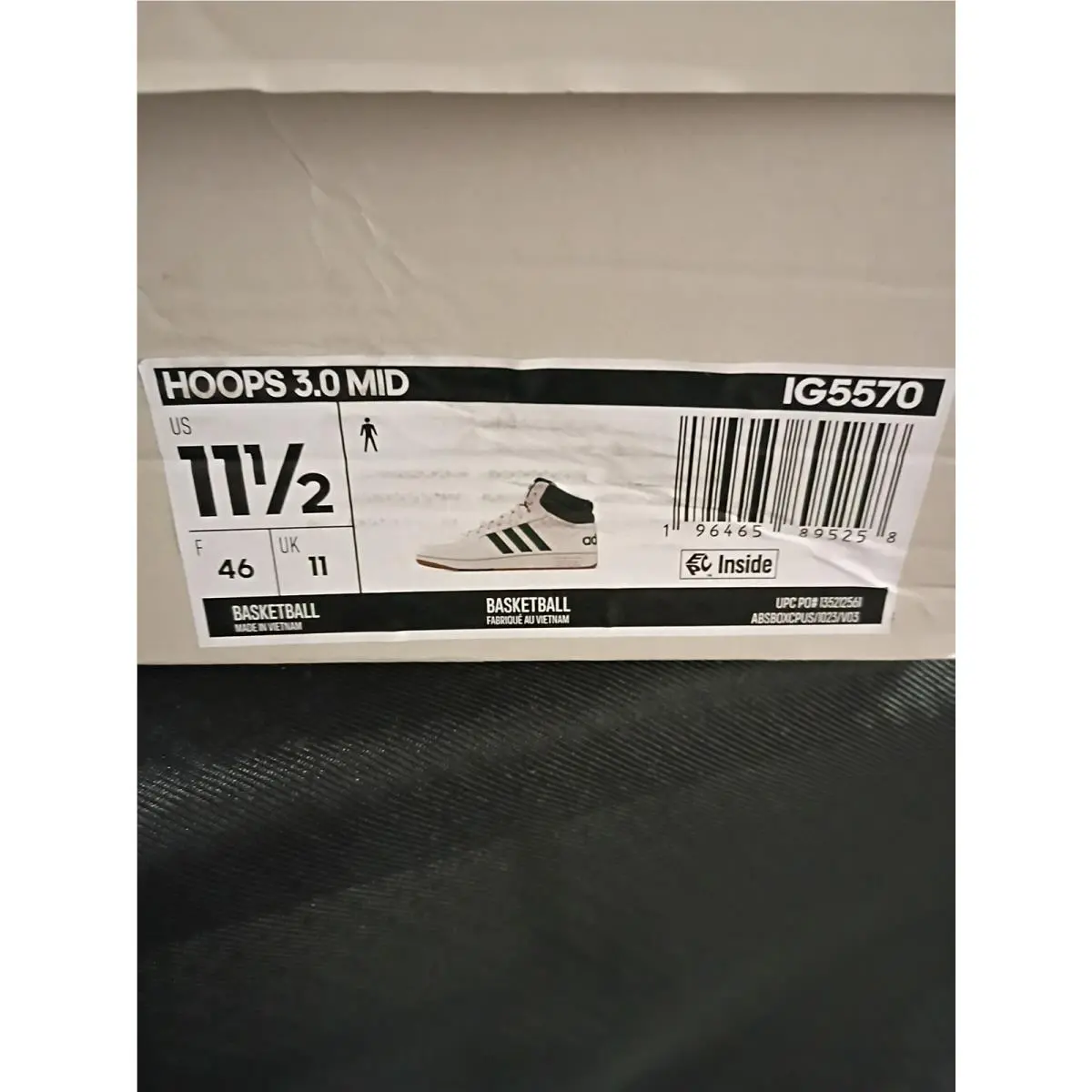 Adidas shoes - adidas Hoops - Hoops - IG5570 - White 4